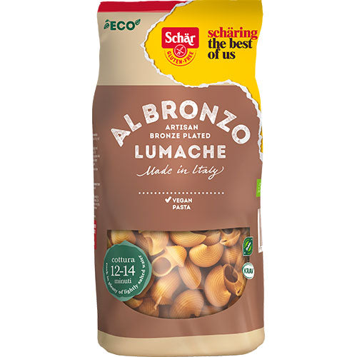 Semper Pasta Sedani Fuldkorn Glutenfri Økologisk | 300 gr fra Schär på Mecindo.dk