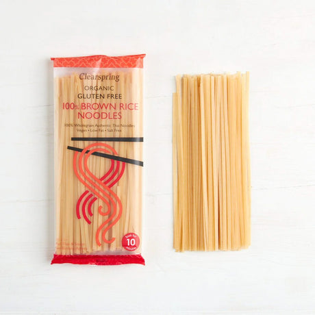 Clearspring Brune Risnudler | 200 gr fra Clearspring på Mecindo.dk
