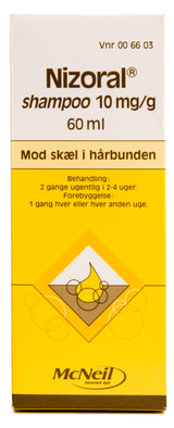 Nizoral Skaelshampoo | 60 ml fra Nizoral på Mecindo.dk