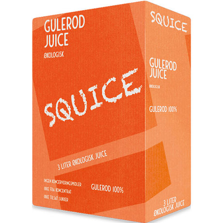 Squice Økologisk Gulerod Og Citron Juice | 3 ltr fra Squice på Mecindo.dk