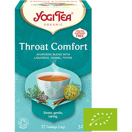 Yogi Tea Throat Comfort Økologisk fra Yogi på Mecindo.dk