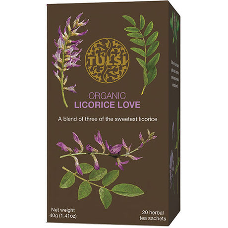 Tulsi Licorice Love Te Ø | 20 br fra Tulsi på Mecindo.dk