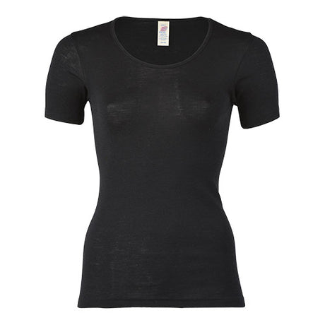 Engel Natur T-shirt, Black | Str. 34/36 fra Engel Natur på Mecindo.dk
