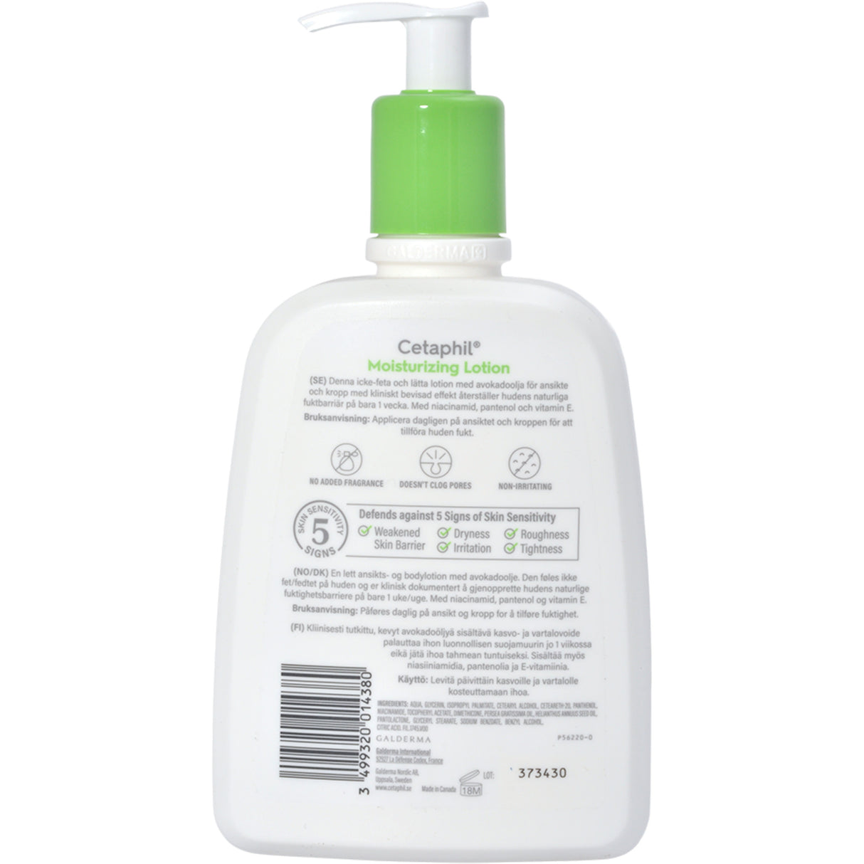 Cetaphil Moisturizing Lotion | 500 ml fra Cetaphil på Mecindo.dk