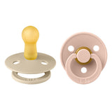 BIBS Colour Latex Size 2 Vanilla/Blush 2 PACK fra BIBS på Mecindo.dk