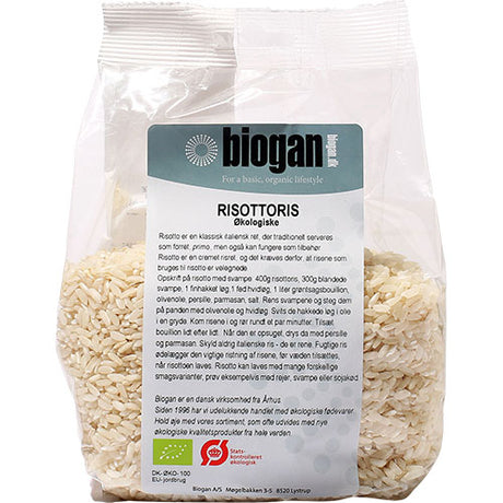 Biogan Økologiske Risottoris | 500 gr fra Biogan på Mecindo.dk