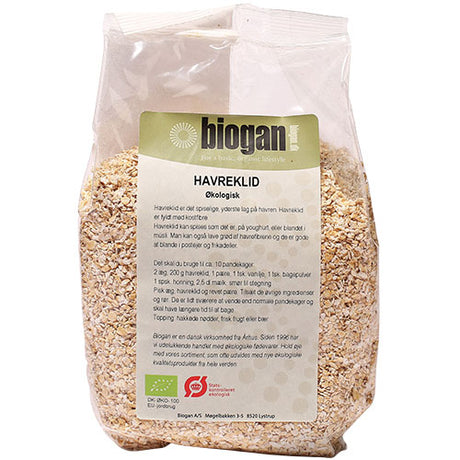 Biogan Havreklid Økologisk | 400 gr fra Biogan på Mecindo.dk