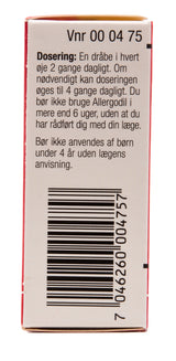 Meda Allergodil Øjendråber | 6 ml fra Meda på Mecindo.dk