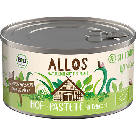 Allos Smørepålaeg Urter Økologisk | 125 gr fra Allos på Mecindo.dk