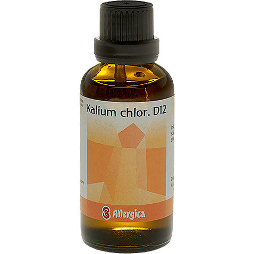 Allergica Kalium Chlor. D12 Cellesalt 4 | 50 ml fra Allergica på Mecindo.dk