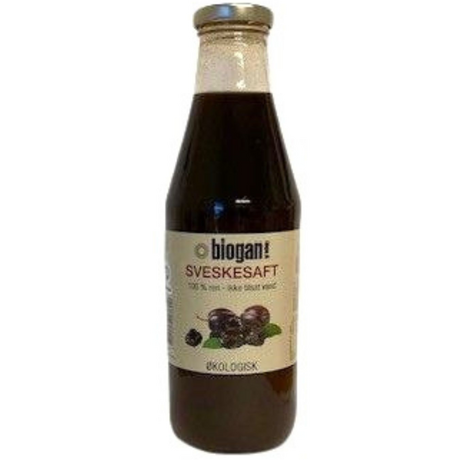 Biogan Sveskesaft 100% Frugt Økologisk | 750 ml