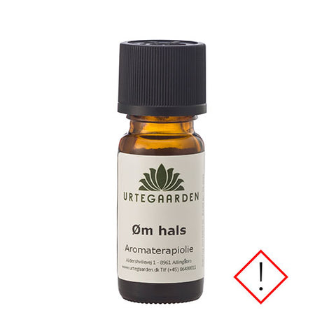 Urtegaarden Øm Hals | 10 ml fra Urtegaarden på Mecindo.dk