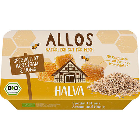Allos Halva Sesam/honning Dessert Økologisk | 75 gr fra Allos på Mecindo.dk