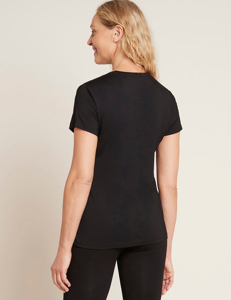 Boody Women´s Crew Neck Sort | Str. L fra Boody på Mecindo.dk