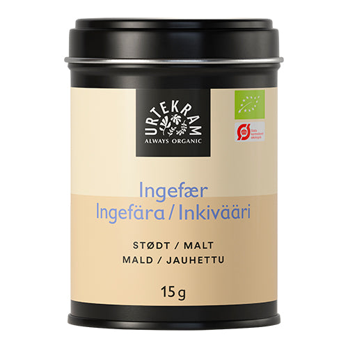 Urtekram Ingefaer Økologisk | 15 gr fra Urtekram på Mecindo.dk