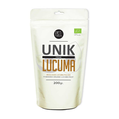 Diet-food Lucuma Pulver Økologisk | 200 gr fra Diet-food på Mecindo.dk