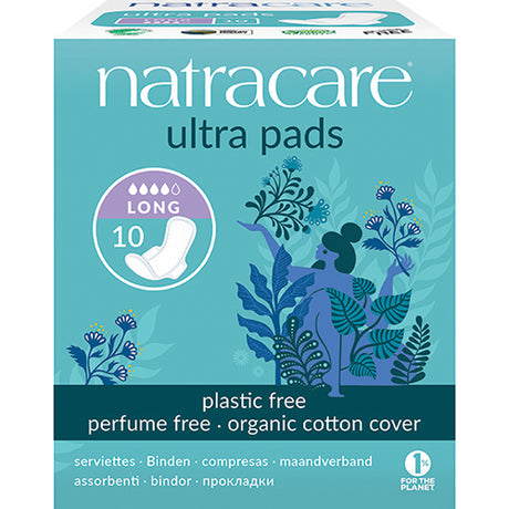 Natracare Long Ultra Bind Med Vinger Indpakket Enkeltvis fra Natracare på Mecindo.dk