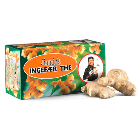 Jiamin Sun Ingefær Te 24 Br X 18 Gr | 24 br fra Jiamin Sun på Mecindo.dk