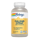 Solaray Cal-mag Citrat M. D-vitamin | 270 kapsler