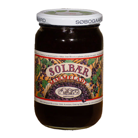Søbogaard Solbærmarmelade Økologisk | 400 gr fra Søbogaard på Mecindo.dk