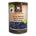 Urtekram Sorte Bønner Dåse Økologisk | 400 gr