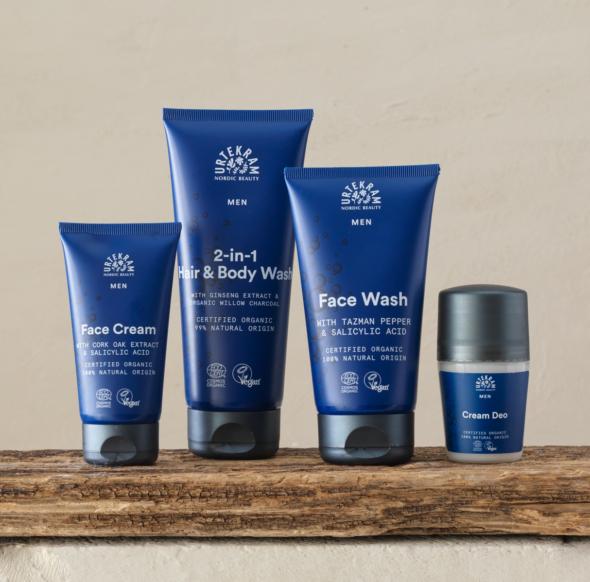 Urtekram Men 2 In1 Hair & Body Wash | 200 ml fra Urtekram på Mecindo.dk