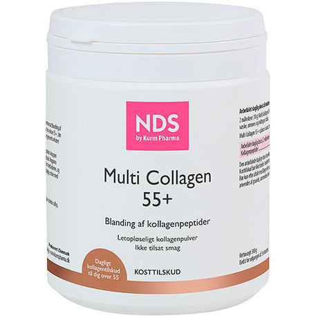 NDS Multi Collagen 55 + | 300 gr fra NDS på Mecindo.dk