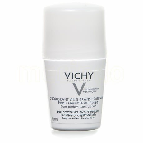 Vichy Antiperspirant 48hr Deo Roll-on u./Parfume fra Vichy på Mecindo.dk