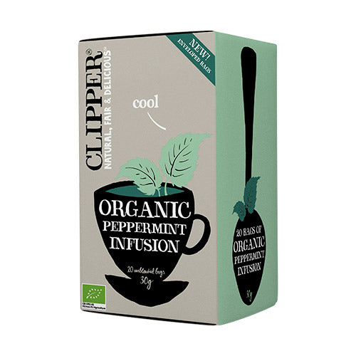 Clipper Pebermynte Te Økologisk | 20 br fra Clipper på Mecindo.dk