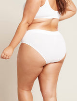 Boody Midi Brief Hvid | Str. S fra Boody på Mecindo.dk