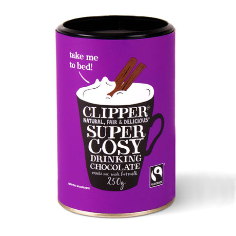 Clipper Kakao Fair Trade T. Maelk | 250 gr fra Clipper på Mecindo.dk