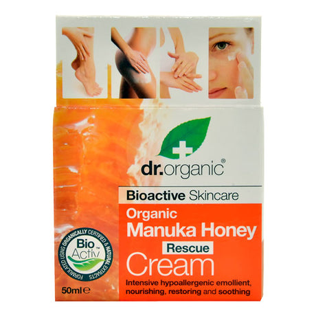 Dr. Organic Cream Manuka | 50 ml fra Dr. Organic på Mecindo.dk