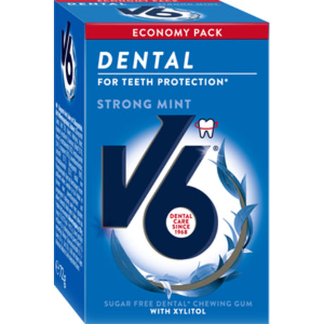 V6 Dental Care Strong Mint | 72 gr fra V6 Dental på Mecindo.dk