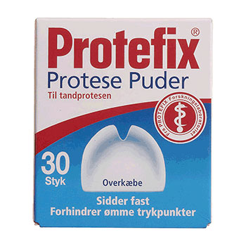 Protefix Underkaebe Protese Puder Til Tandprotesen fra Protefix på Mecindo.dk