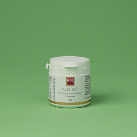 NDS K9 Multivitamin, mineral Hund og Kat | 100 gr fra NDS på Mecindo.dk