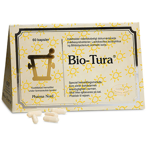 Pharma Nord Bio-tura Mælkesyrebakterier | 60 kapsler fra Pharma Nord på Mecindo.dk