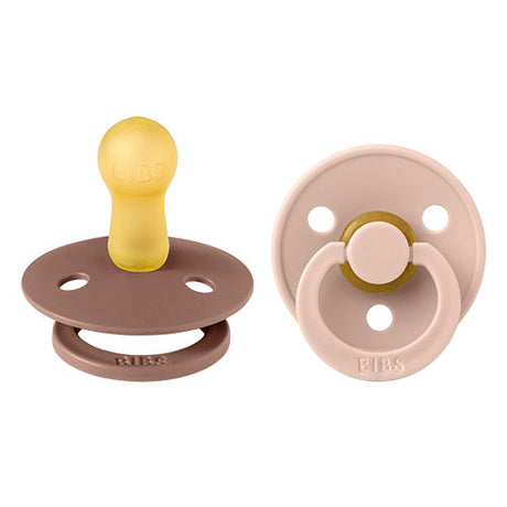 BIBS Colour Latex Size 2 Woodchuck/Blush 2 PACK fra BIBS på Mecindo.dk