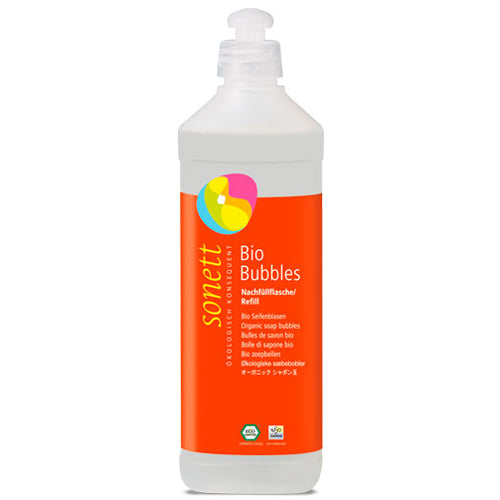 Sonett Saebebobler Bio Bubbles Refill | 500 ml fra Sonett på Mecindo.dk