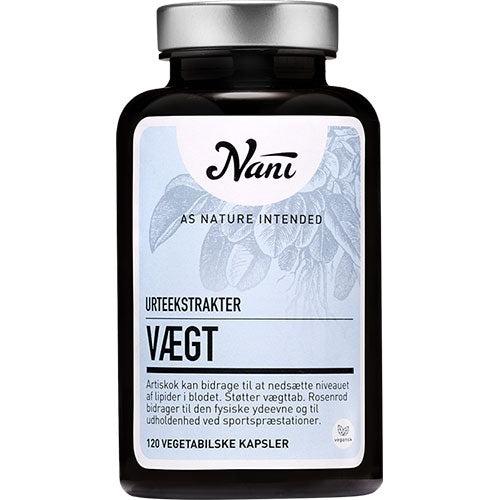 Nani Vægt | 120 kapsler fra Nani på Mecindo.dk