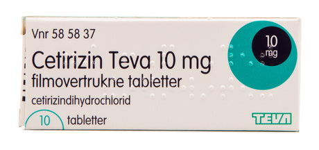 Cetirizin Teva 10 mg