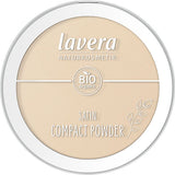 lavera Satin Compact Powder (9.5 gr) | Medium 02 fra lavera på Mecindo.dk