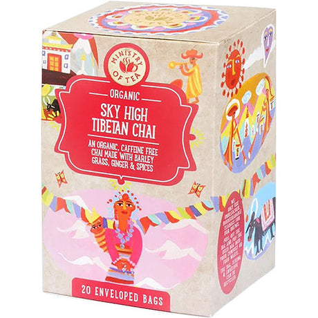 Ministry Of Tea Chai Sky High Tibetan Te Økologisk | 20 br fra Ministry Of Tea på Mecindo.dk