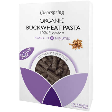 Clearspring Boghvede Pasta Tortiglioni Økologisk | 250 g