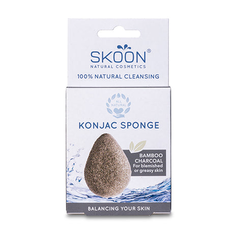 Skoon Konjak Svamp Bamboo Charcoal fra Skoon på Mecindo.dk