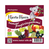 Hjerte Bjørn Hjerte Bjørn Økologiske Frugtsaftbamser | 80 gr fra Hjerte Bjørn på Mecindo.dk