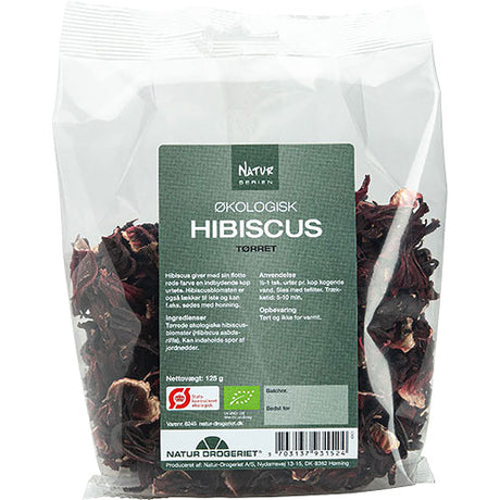 Natur-Drogeriet Hibiscus Hel Økologisk | 125 gr fra Natur-Drogeriet på Mecindo.dk