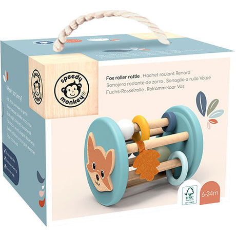 Speed Monkey Fox Roller Rattle, 6-24 mdr. fra Speedy Monkey på Mecindo.dk