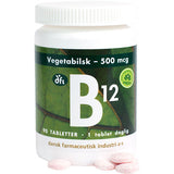 DFI B12 Vitamin 500 Mcg | 90 Tabl. fra Grønne dfi vitaminer på Mecindo.dk
