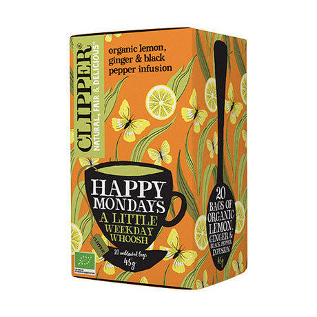 Clipper Happy Mondays Te Økologisk | 20 br fra Clipper på Mecindo.dk