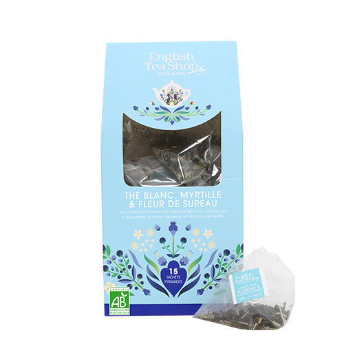English Tea Shop White Tea, Blueberry & Elderflower Tea Økologisk | 15 br fra English Tea Shop på Mecindo.dk